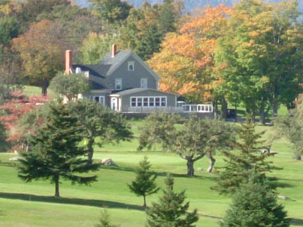 Clubhouse off Number 10 Fairway